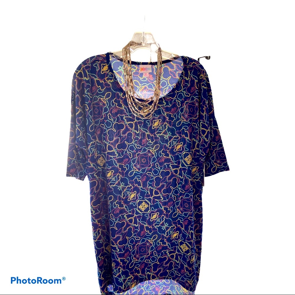 LuLaRoe Electric Blue Irma M